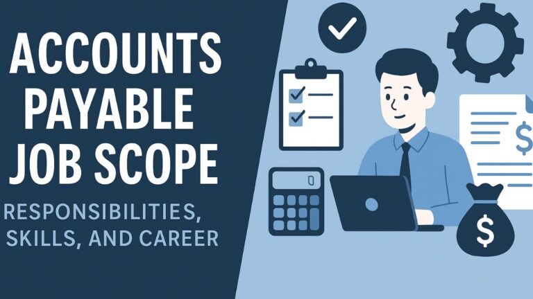 Accounts Payable Job Scope: Responsibilities, Skills, and Career